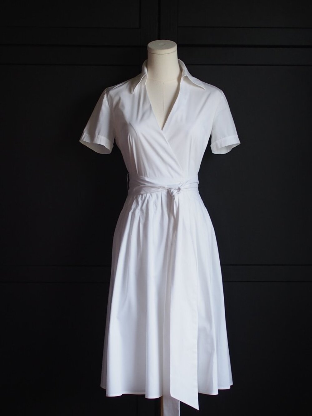 Jacob | 50s Retro-Style Belted Wrap Dress